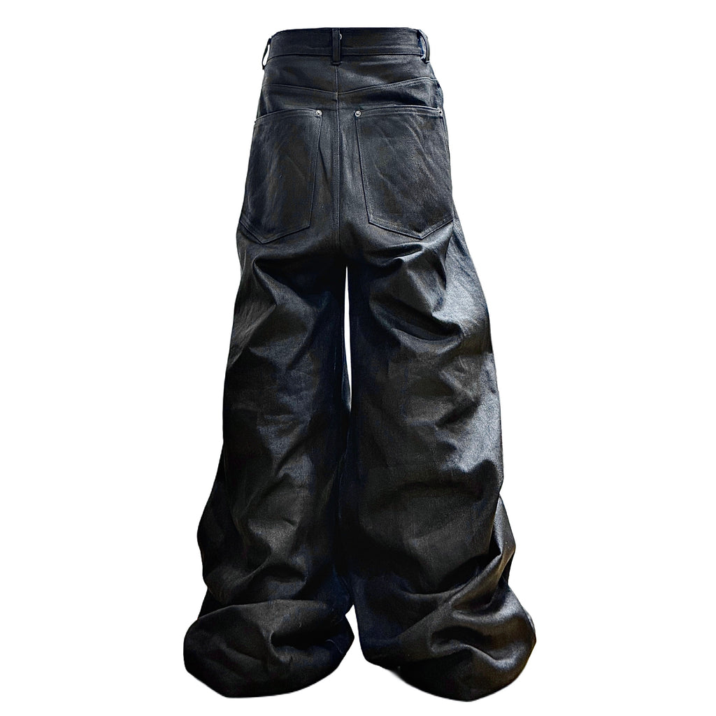 WAXED DENIM PANTS "RAW26"