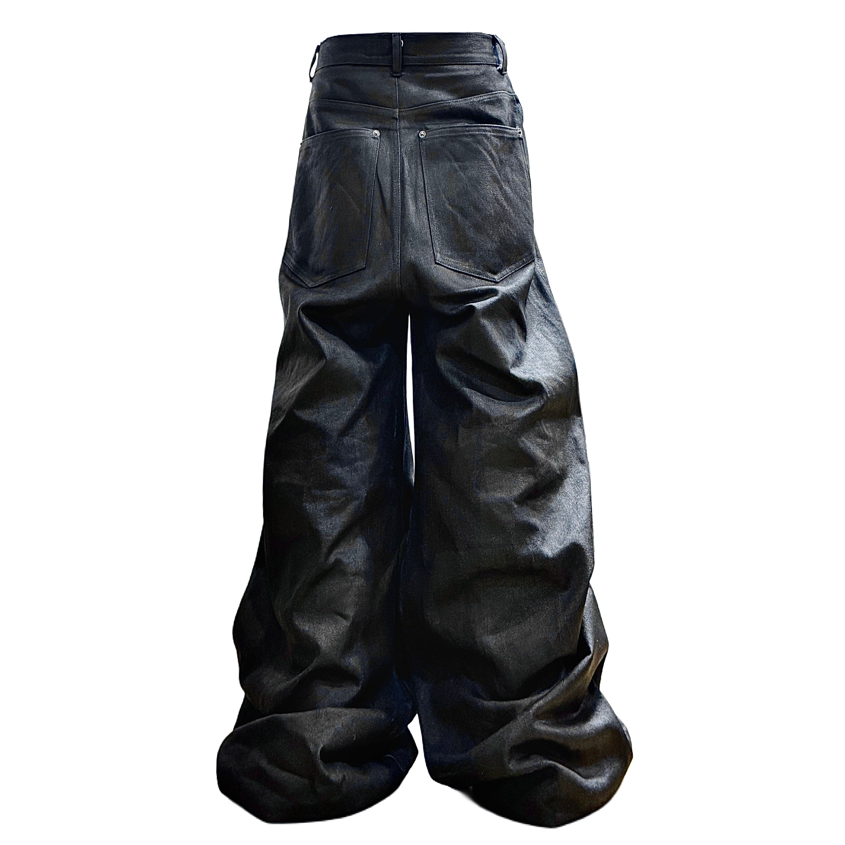 WAXED DENIM PANTS "RAW26"
