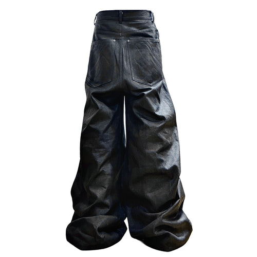 WAXED DENIM PANTS "RAW26"